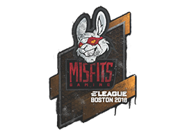 Buy CS2 graffiti Sealed Graffiti | Misfits Gaming | Boston 2018 skin