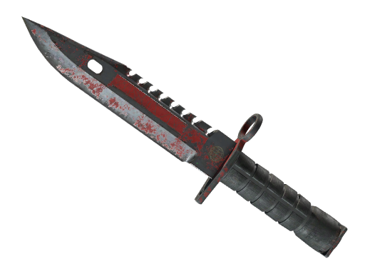 Buy CS2 knife ★ M9 Bayonet | Crimson Web (Battle-Scarred) skin