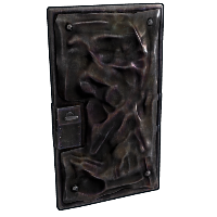 Buy Rust sheet metal door Melted Blast Door skin