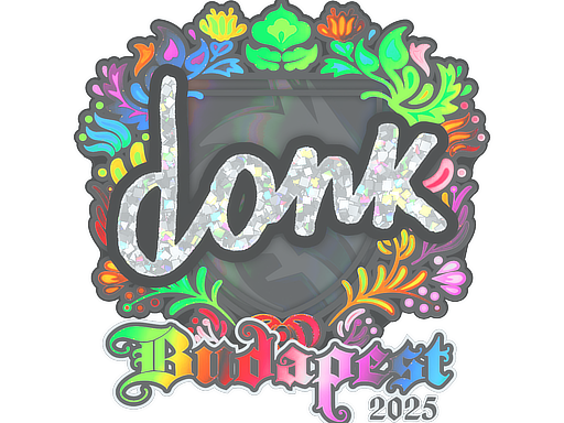 Buy CS2 sticker Sticker | donk (Holo) | Budapest 2025 skin