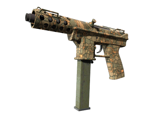 Buy CS2 pistol Souvenir Tec-9 | Blast From the Past (Battle-Scarred) skin
