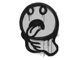 Buy CS2 graffiti Sealed Graffiti | Choke (Shark White) skin