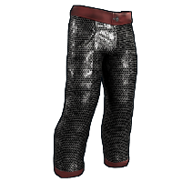 Buy Rust burlap trousers Burlap Disco Pants skin