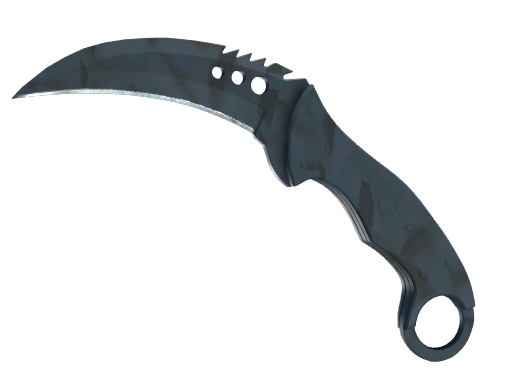 Buy CS2 knife ★ StatTrak™ Talon Knife | Night Stripe (Minimal Wear) skin