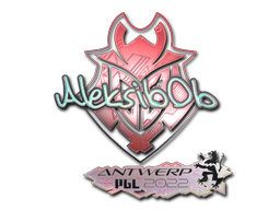 Buy CS2 sticker Sticker | Aleksib (Holo) | Antwerp 2022 skin