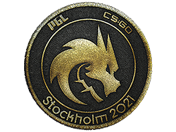 Buy CS2 patch Patch | Team Spirit (Gold) | Stockholm 2021 skin