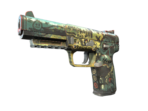 Buy CS2 pistol Five-SeveN | Scrawl (Battle-Scarred) skin