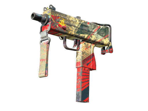 Buy CS2 smg MAC-10 | Propaganda (Battle-Scarred) skin