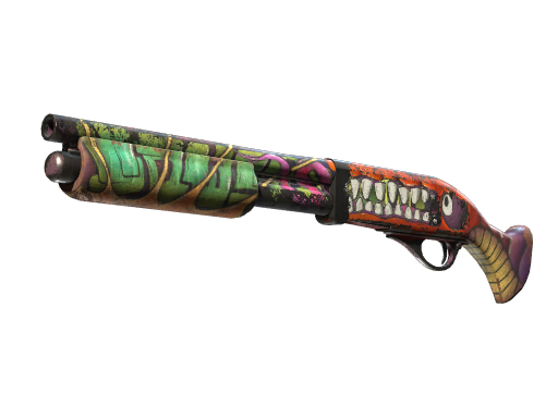 Buy CS2 shotgun Sawed-Off | Devourer (Battle-Scarred) skin