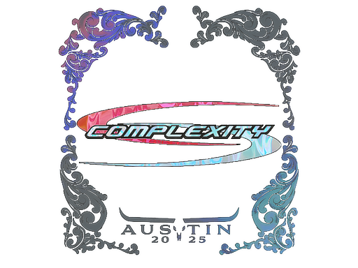 Buy CS2 sticker Sticker | Complexity Gaming (Holo) | Austin 2025 skin