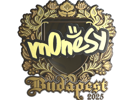 Buy CS2 sticker Sticker | m0NESY (Gold) | Budapest 2025 skin