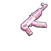 Buy Rust ak47u Kiss AR skin