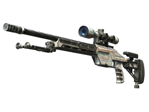 Buy CS2 sniper rifle StatTrak™ SSG 08 | Rapid Transit (Battle-Scarred) skin