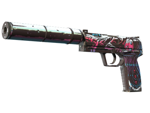 Buy CS2 pistol StatTrak™ USP-S | Neo-Noir (Well-Worn) skin