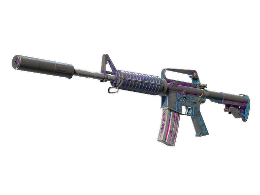 Buy CS2 rifle Souvenir M4A1-S | Party Animal (Battle-Scarred) skin
