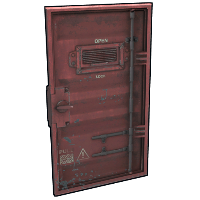 Buy Rust armored metal door Red Armored Container Door skin