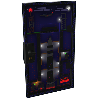 Buy Rust armored metal door Blocky Silo Armored Door skin