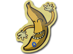 Buy CS2 sticker Sticker | Banana skin