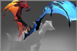 Buy Dota 2 wearable Unusual Tines of the Pyrexae - Back skin