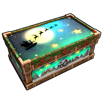 Buy Rust large wooden box Christmas Eve Box skin