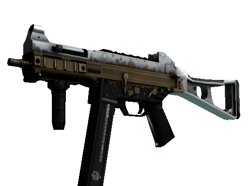 Buy CS2 smg UMP-45 | Gold Bismuth (Field-Tested) skin