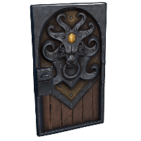Buy Rust sheet metal door Guardian Door skin