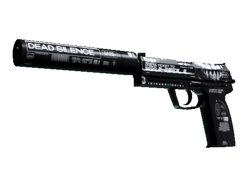 Buy CS2 pistol USP-S | Ticket to Hell (Minimal Wear) skin