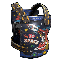 Buy Rust metal torso plate Space Raider Chest Plate skin