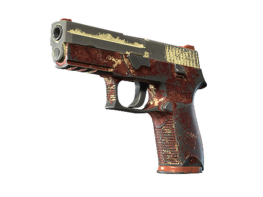 Buy CS2 pistol P250 | Red Tide (Battle-Scarred) skin