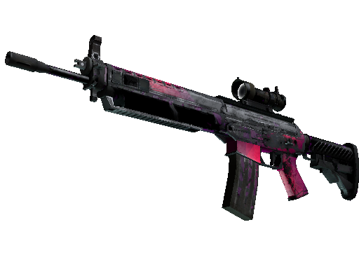 Buy  rifle SG 553 | Pulse (Battle-Scarred) skin