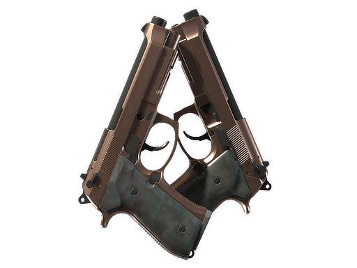 Buy CS2 pistol Dual Berettas | Rose Nacre (Factory New) skin