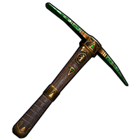 Buy Rust weapon Emerald Relic Pick Axe skin