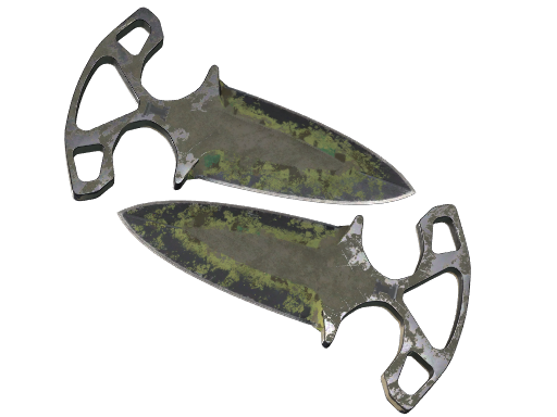 Buy CS2 knife ★ Shadow Daggers | Boreal Forest (Battle-Scarred) skin