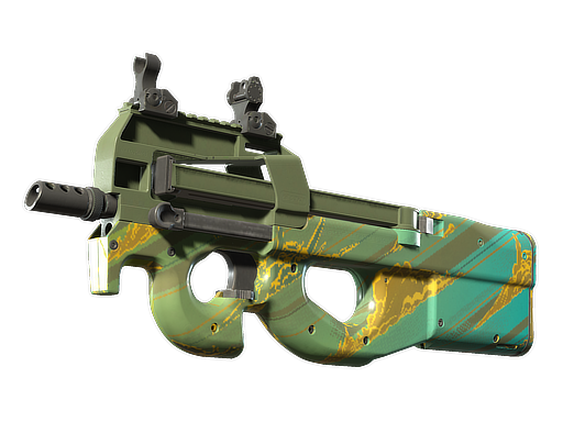 Buy CS2 smg P90 | Mustard Gas (Factory New) skin