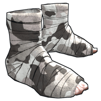 Buy Rust clothing Arctic Protection Burlap Shoes skin