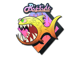Buy CS2 sticker Sticker | Yellow Jaggyfish skin