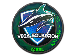 Buy CS2 sticker Sticker | Vega Squadron (Holo) | Katowice 2019 skin