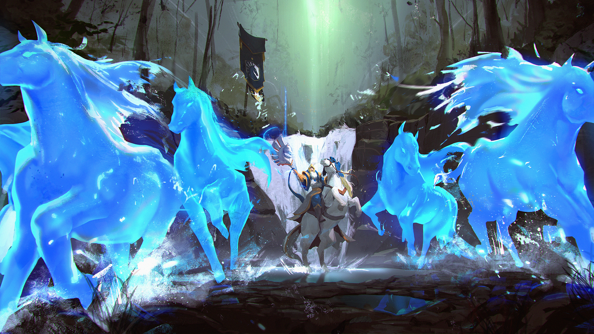 Buy Dota 2 loading screen Team Wallpaper - Team Liquid, Season 10, #1 skin