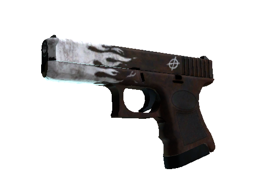 Buy CS2 pistol StatTrak™ Glock-18 | Oxide Blaze (Minimal Wear) skin