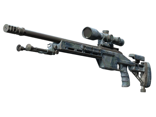 Buy CS2 sniper rifle Souvenir SSG 08 | Tropical Storm (Well-Worn) skin