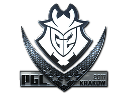 Buy CS2 sticker Sticker | G2 Esports (Foil) | Krakow 2017 skin