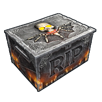 Buy Rust wooden box Tomb Storage Box skin