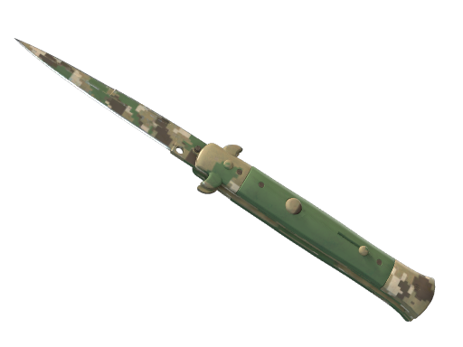 Buy CS2 knife ★ Stiletto Knife | Forest DDPAT (Field-Tested) skin