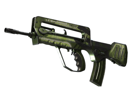 Buy CS2 rifle StatTrak™ FAMAS | Meow 36 (Minimal Wear) skin