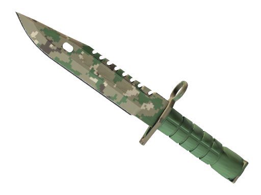 Buy CS2 knife ★ StatTrak™ M9 Bayonet | Forest DDPAT (Minimal Wear) skin