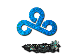 Buy CS2 sticker Sticker | Cloud9 (Glitter) | Antwerp 2022 skin
