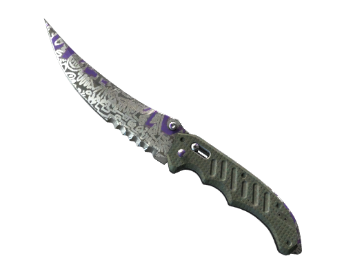Buy CS2 knife ★ Flip Knife | Freehand (Well-Worn) skin