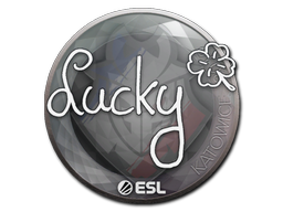 Buy CS2 sticker Sticker | Lucky | Katowice 2019 skin