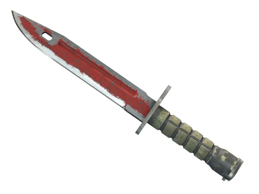 Buy CS2 knife ★ Bayonet | Crimson Web (Battle-Scarred) skin