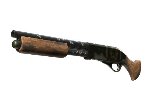Buy CS2 shotgun StatTrak™ Sawed-Off | Fubar (Well-Worn) skin